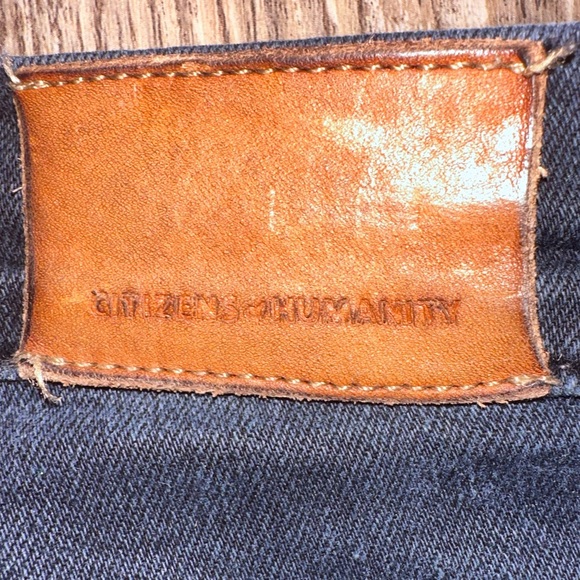 CITIZENS OF HUMANITY โญ๏ธ Olivia Ankle Jeans, size 27, Dark Blue, Stretchy, EUC - Picture 4 of 7